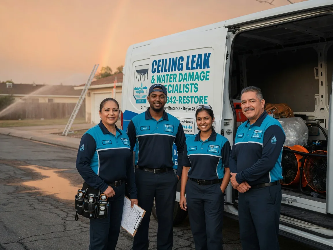 Ceiling Leak Cleanup company in Forest Lake, MN