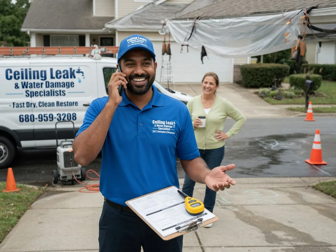 Ceiling Leak Cleanup Forest Lake, MN FAQs